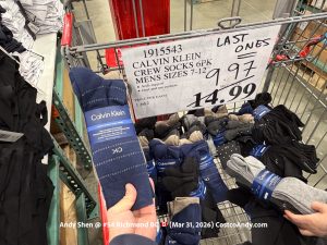 CALVIN KLEIN CREW SOCKS 6PK MENS SIZES 7-12