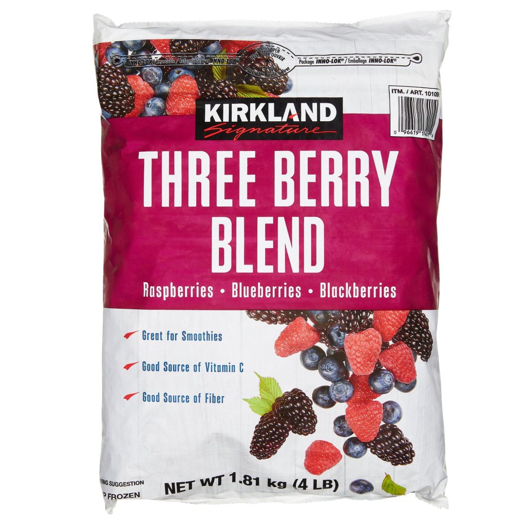 KIRKLAND SIGNATURE THREE BERRY BLEND 4 LB