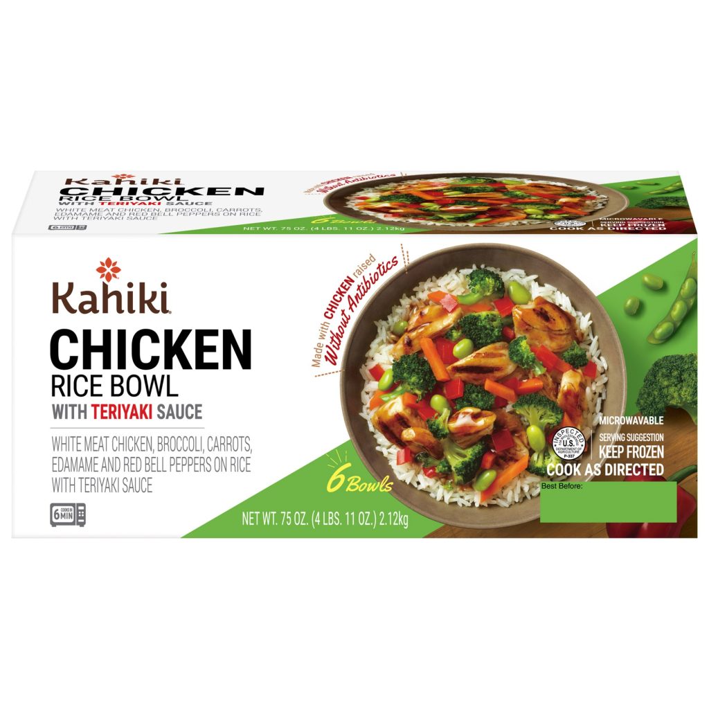KAHIKI CHICKEN TERIYAKI BOWL 6/12.5 OZ