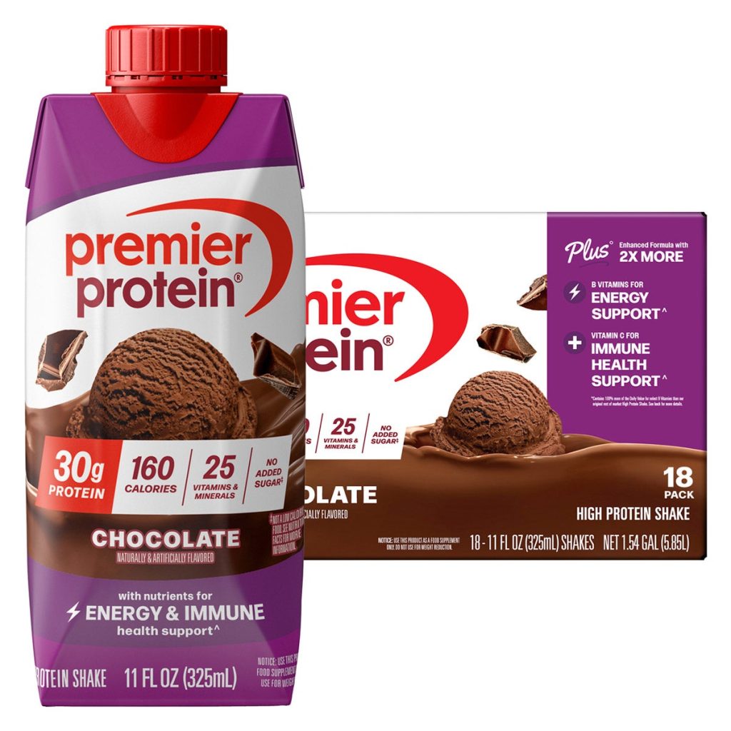 PREMIER PROTEIN SHAKE CHOCOLATE 11 FL OZ/18 PK