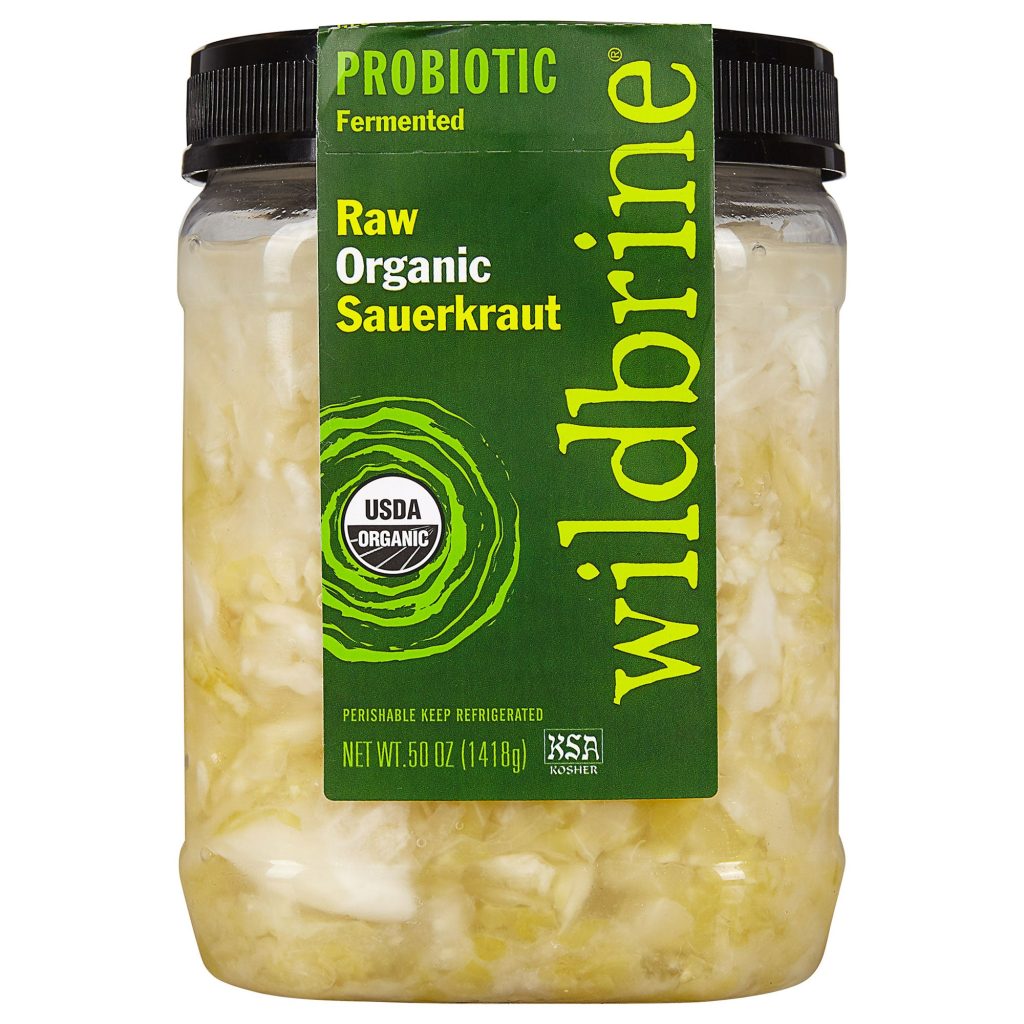WILDBRINE ORGANIC RAW SAUERKRAUT 50 OZ