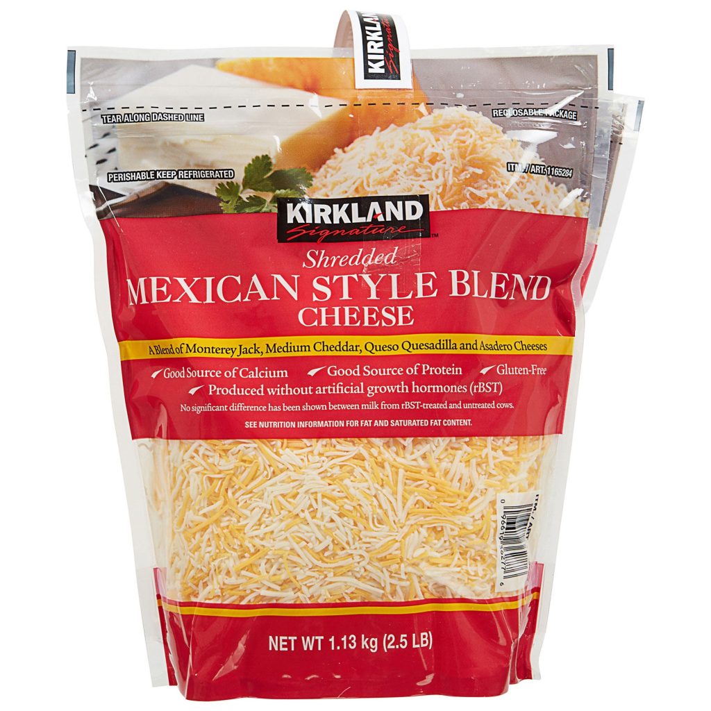KIRKLAND SIGNATURE MEXICAN BLEND SHRED CZ 2/2.5 LB