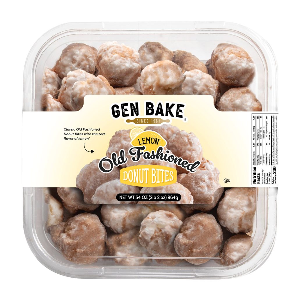 GEN BAKE LEMON DONUT BITES 34 OZ