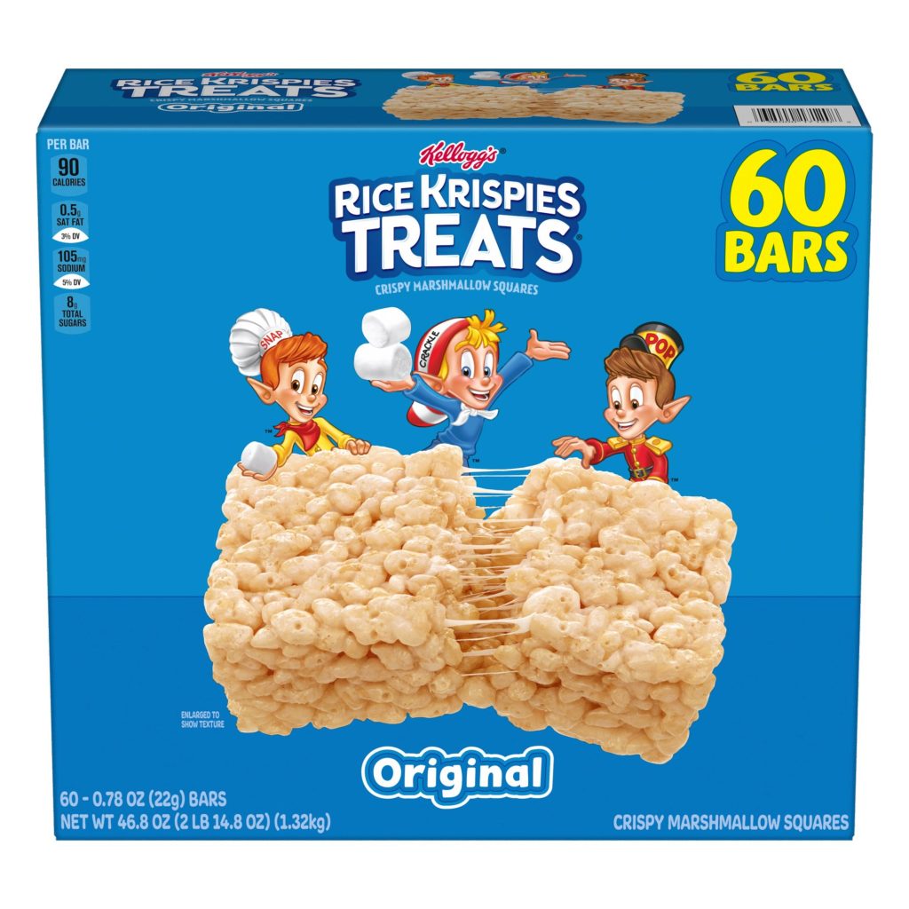 KELLOGG’S RICE KRISPIES TREATS 60 CT