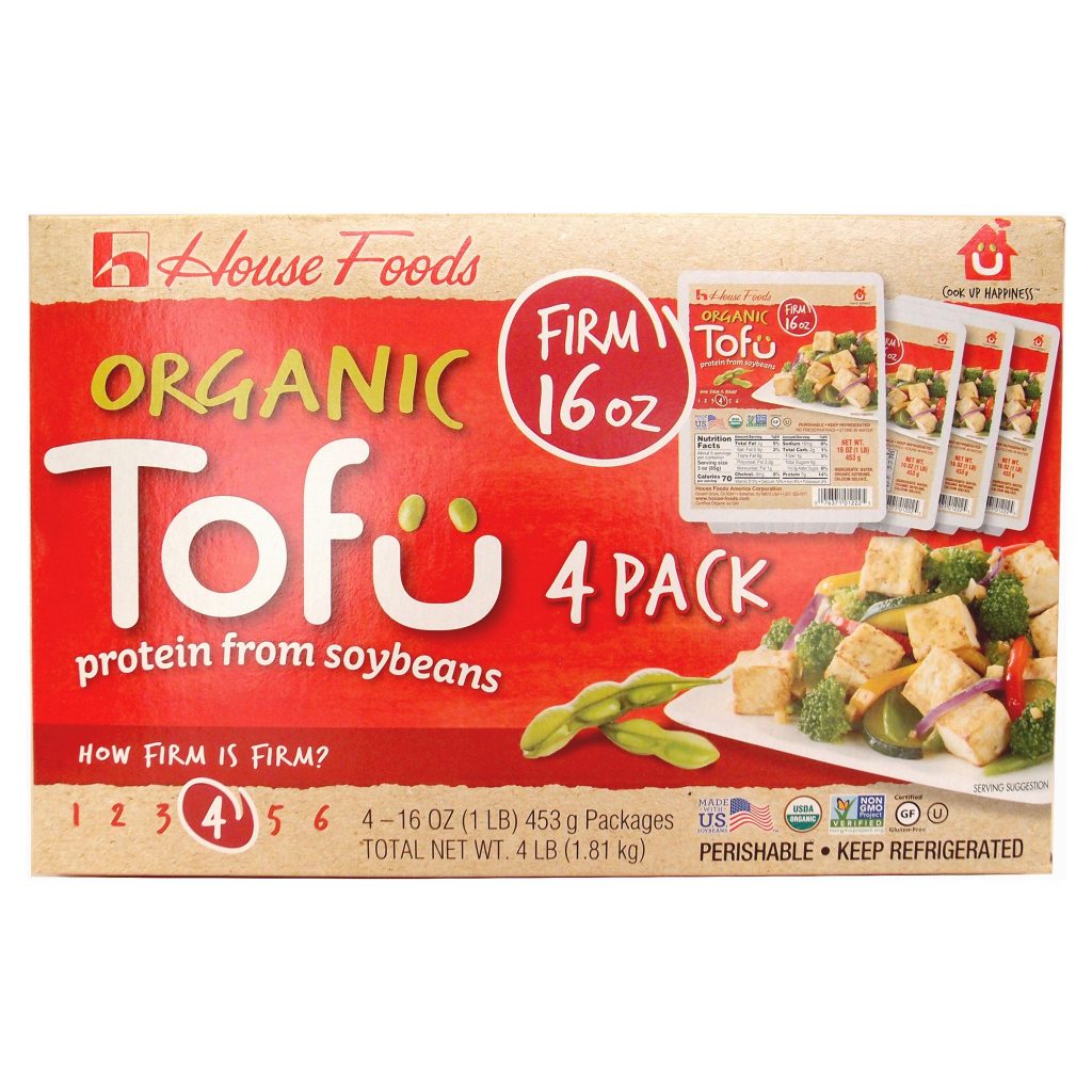 HOUSE FOODS ORGANIC FIRM TOFU 4/16 OZ