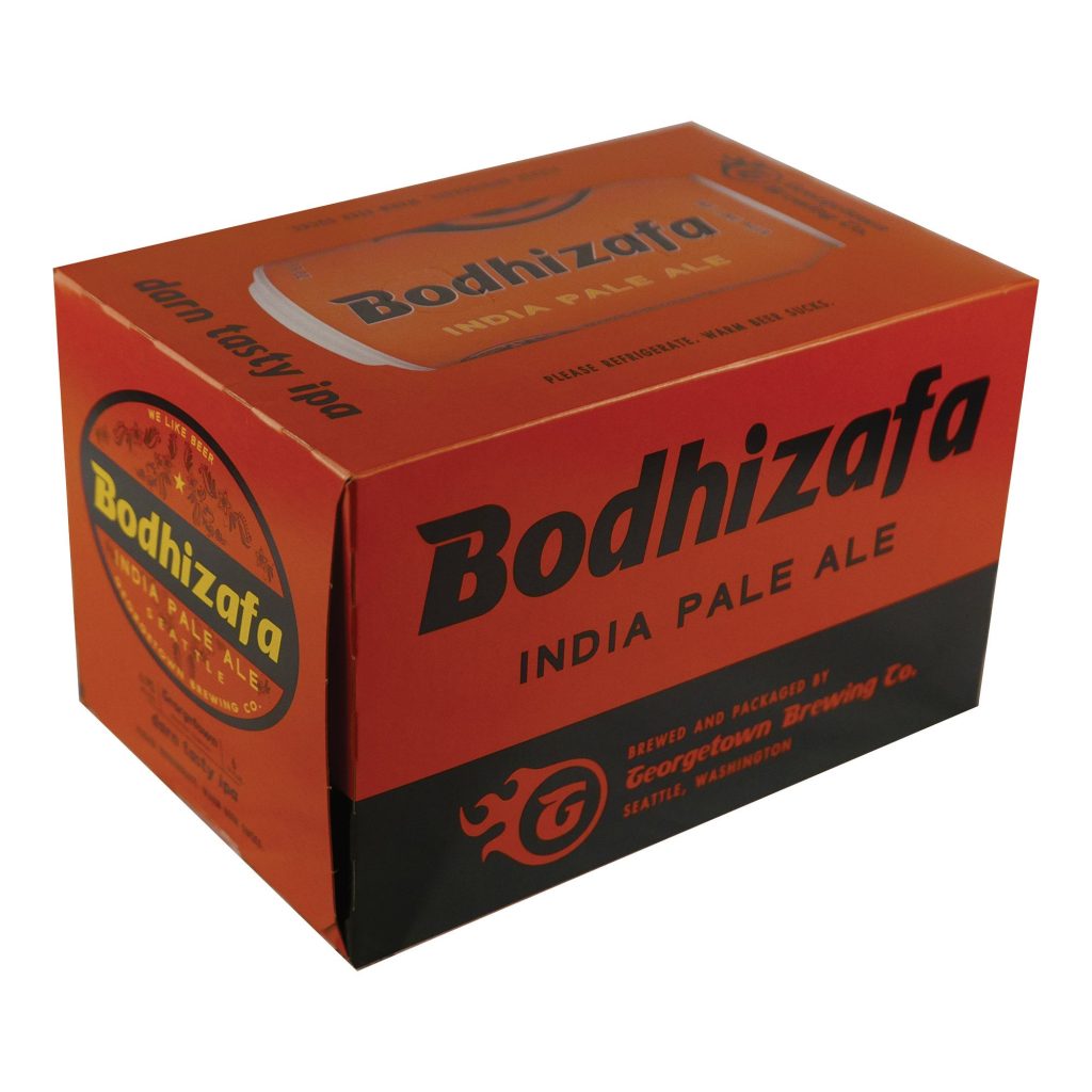 GEORGETOWN BREWING BODHIZAFA IPA SEATTLE 6/12OZ