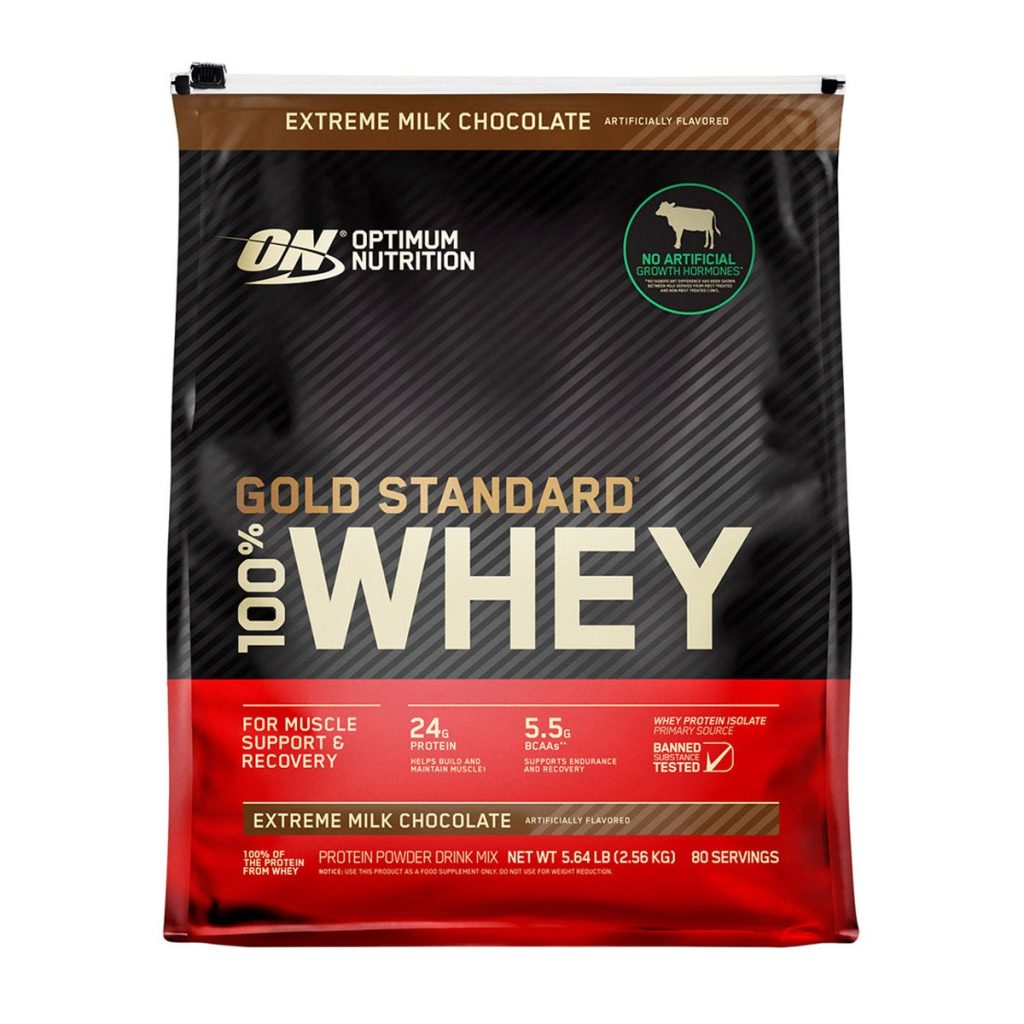 OPTIMUM NUTRITION GOLD STANDARD 100% WHEY CHOCOLATE 5.64 LB