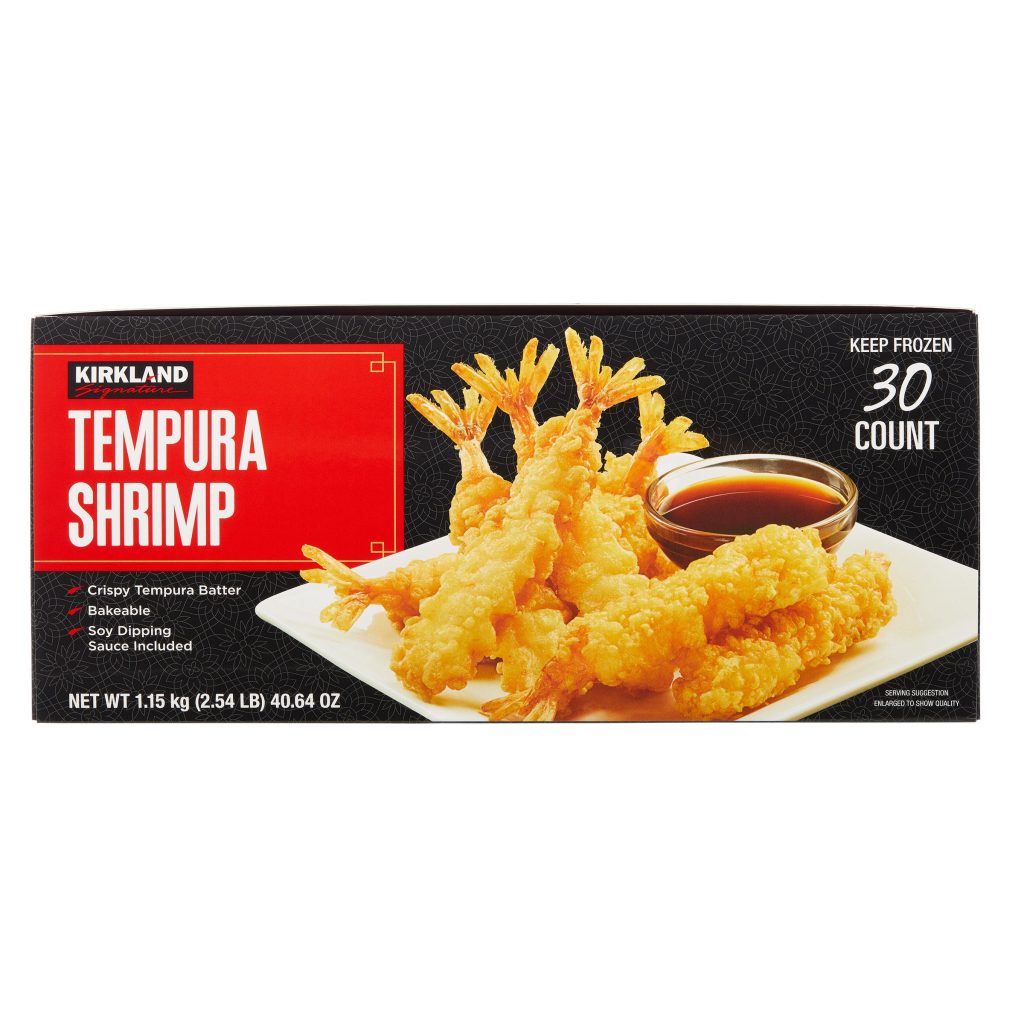 KIRKLAND SIGNATURE TEMPURA SHRIMP 2.35 LB