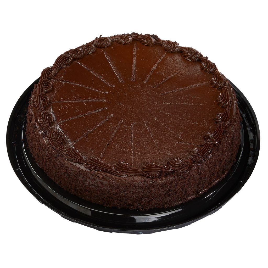10¨ CHOCOLATE CAKE FILLED WITH CHOCOLATE MOUSSE