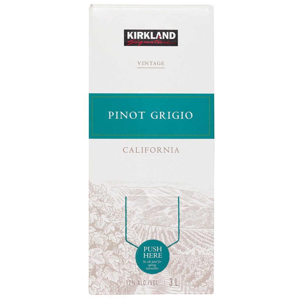KIRKLAND SIGNATURE PINOT GRIGIO CALIFORNIA 3L