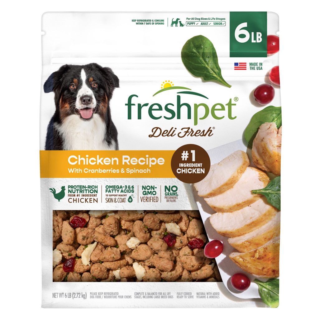 FRESHPET CHICKEN RECIPE BAG 6 LBS