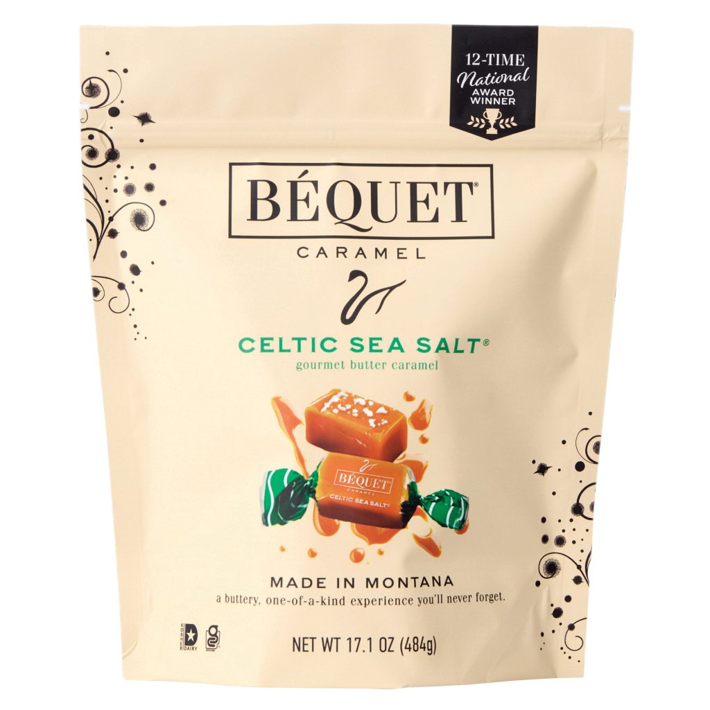 BEQUET CARAMEL SEA SALT CARAMELS 17.1 OZ