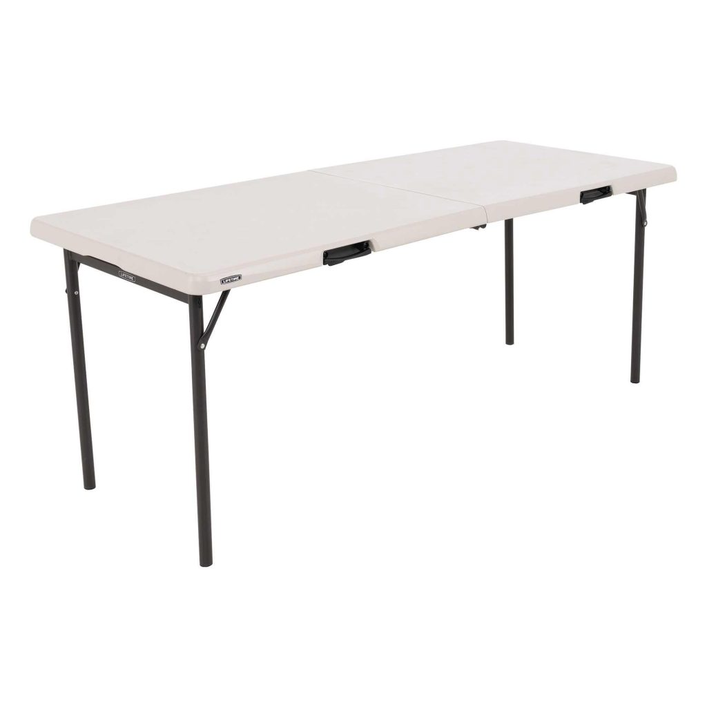 LIFETIME PRODUCTS 6′ FOLD IN HALF TABLE