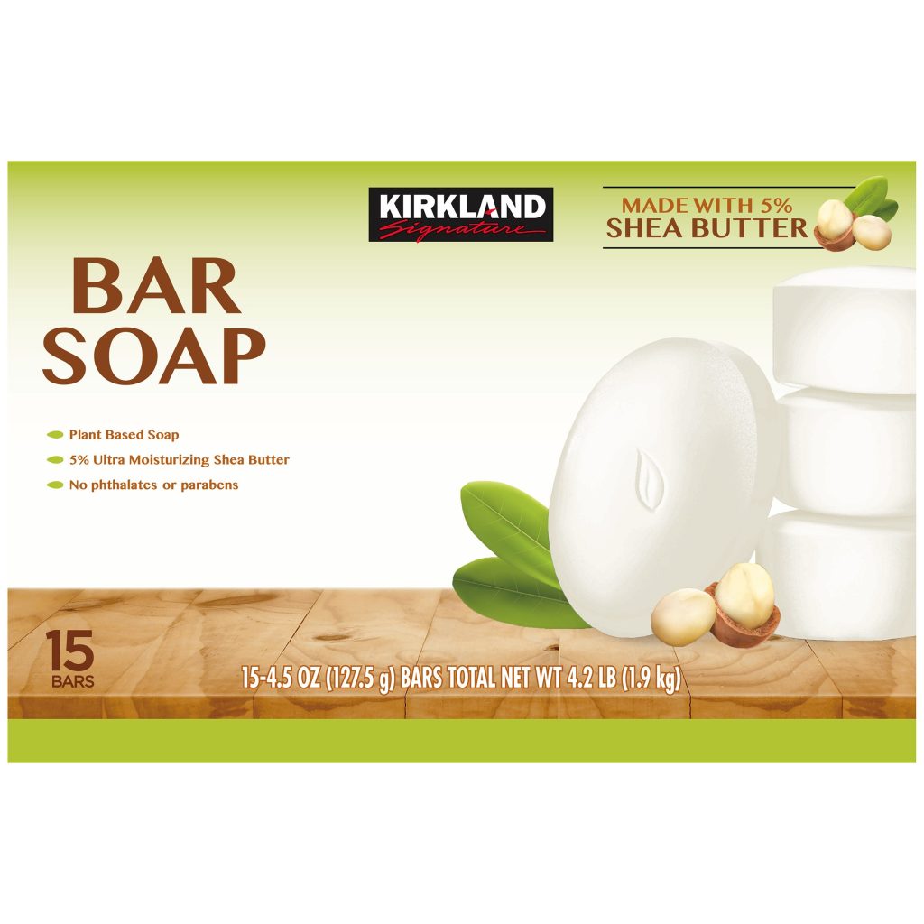 KIRKLAND SIGNATURE BAR SOAP 15/4.5 OZ