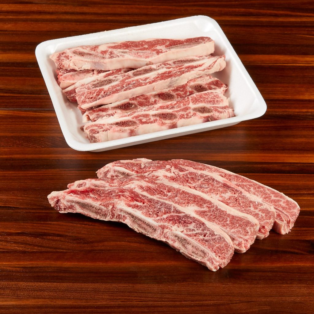 BEEF PLATE SHORT RIB BONE IN USDA CHOICE PER LB
