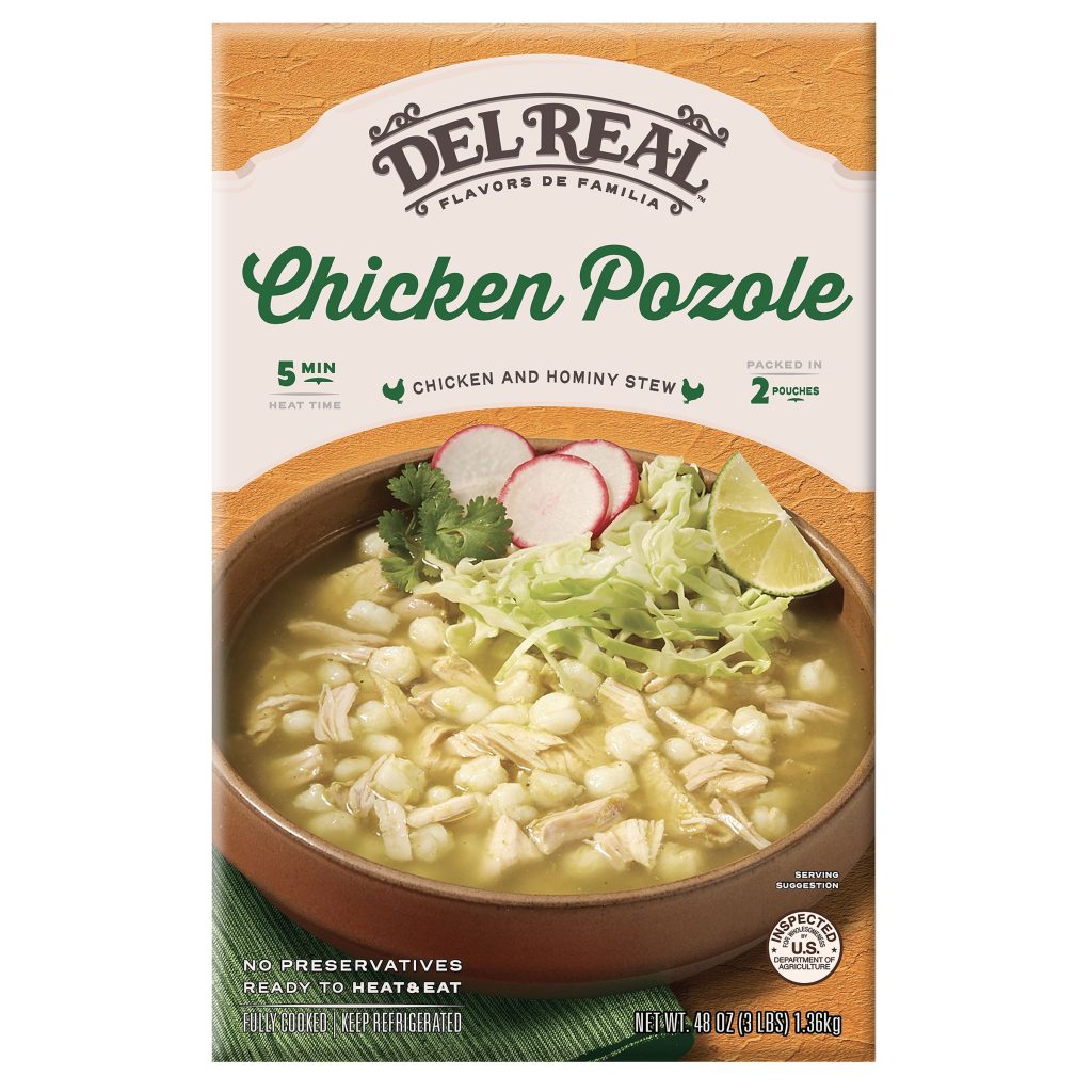 DEL REAL FOODS CHICKEN POZOLE 2/24 OZ