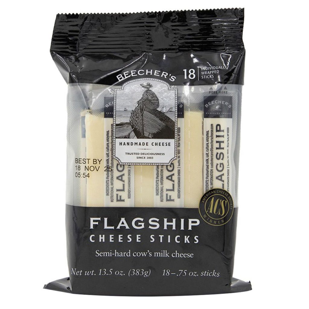 BEECHER’S FLAGSHIP CHEESE STICKS 18/0.75 OZ