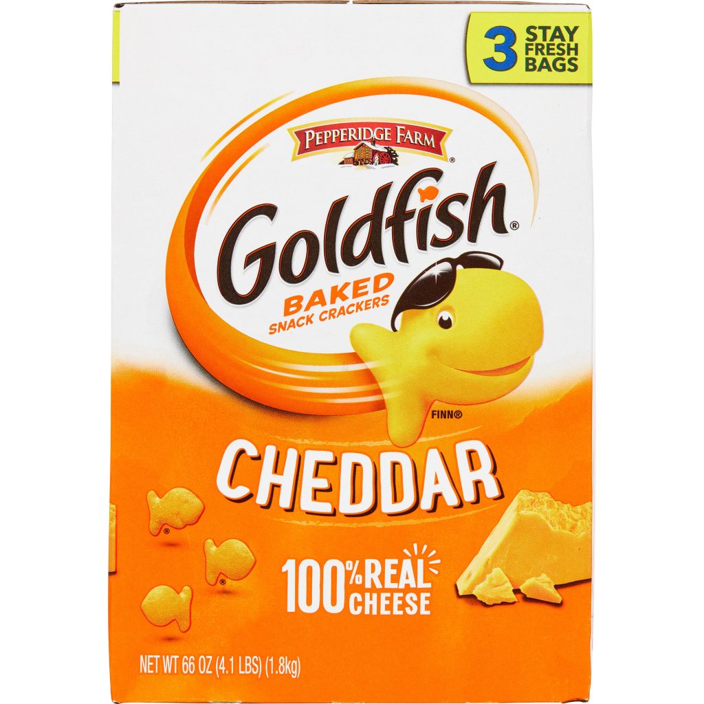 PEPPERIDGE FARM GOLDFISH CHEDDAR 3/22 OZ