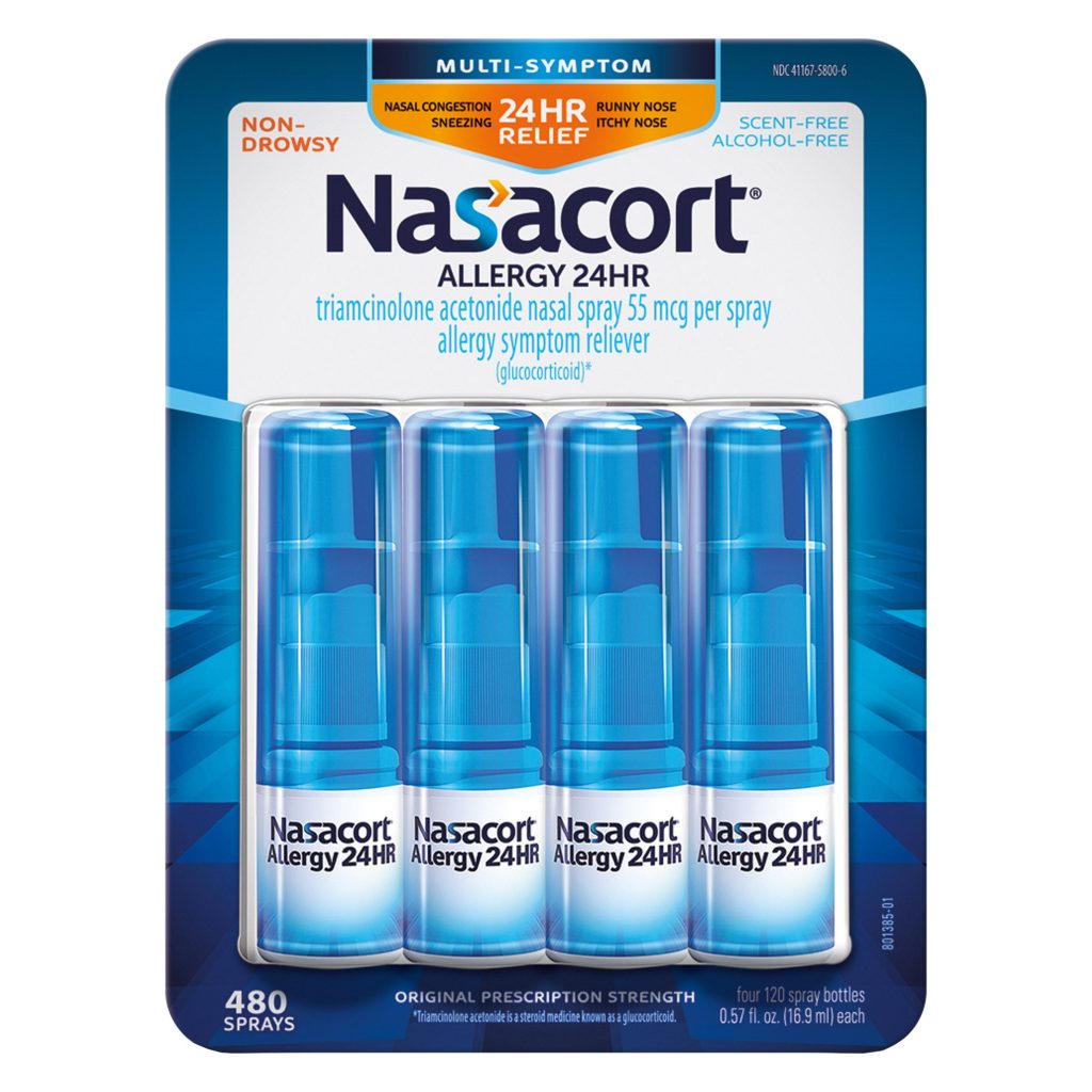 NASACORT ALLERGY 24HR 4 X 120 SPRAYS