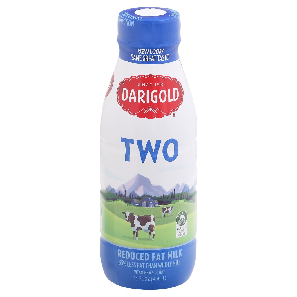 DARIGOLD 2% REDUCED FAT MILK 12/14 FL OZ