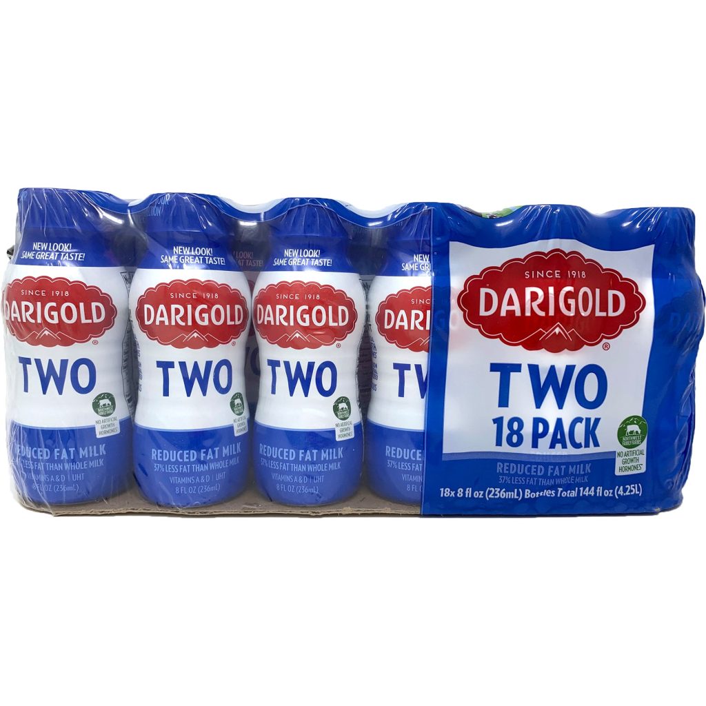 DARIGOLD 2% REDUCED FAT MILK 18/8 FL OZ