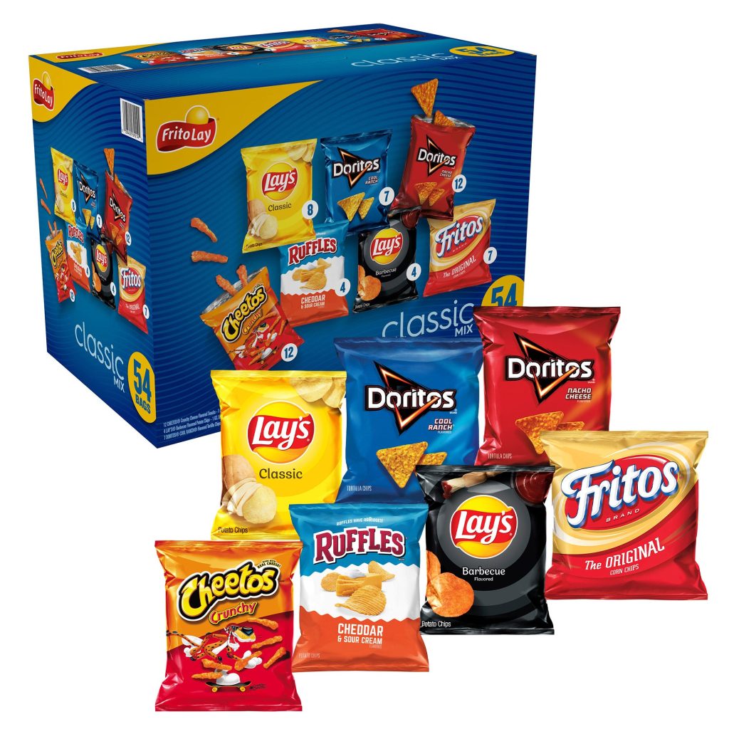 FRITO LAY VARIETY 54 CT