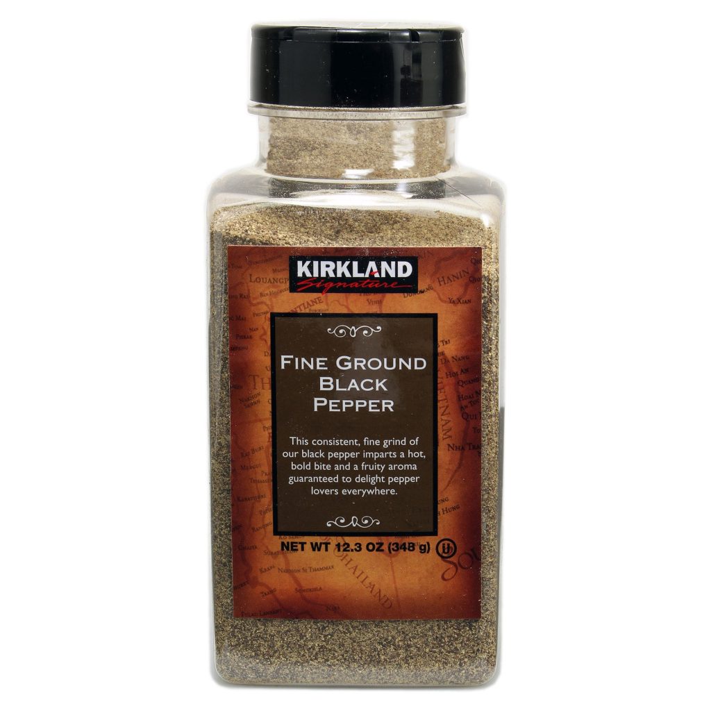 KIRKLAND SIGNATURE FINE GROUND PEPPER 12.3 OZ