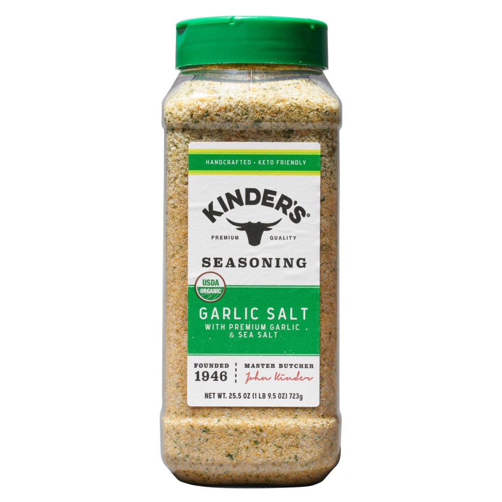 KINDER’S ORGANIC GARLIC SALT 25.5 OZ