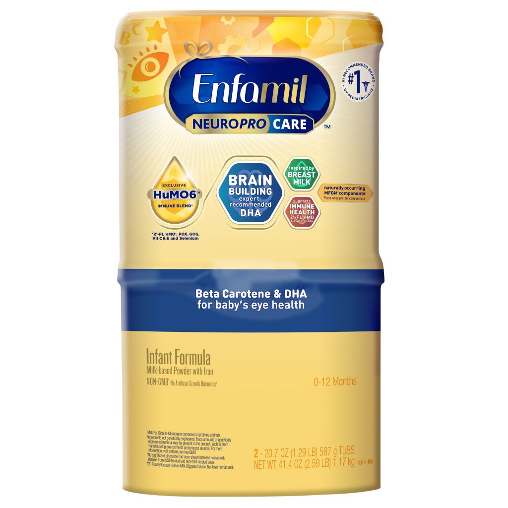ENFAMIL NEUROPRO CARE INFANT FORMULA 20.7 OZ, 2-PACK