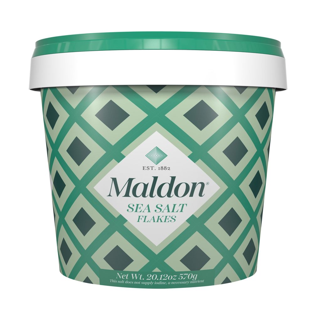 MALDON RESEALABLE TUB KOSHER SEA SALT FLAKES 20.12 OZ