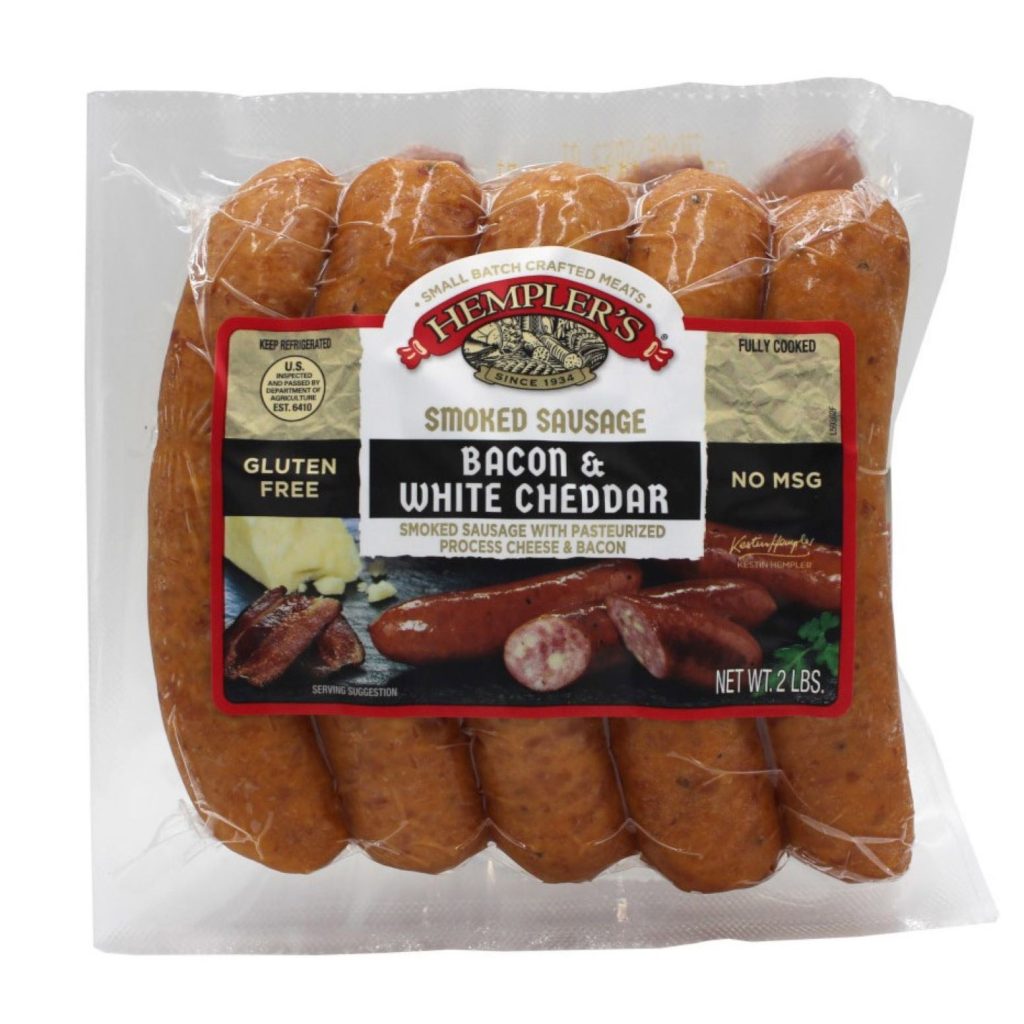 HEMPLER’S BACON CHEDDAR SAUSAGE 32OZ