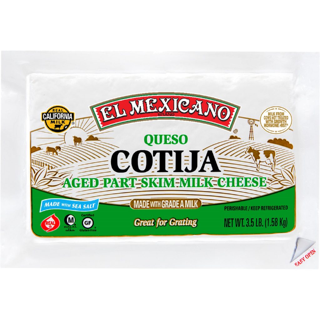 EL MEXICANO COTIJA QUESO SECO 3.5 LBS