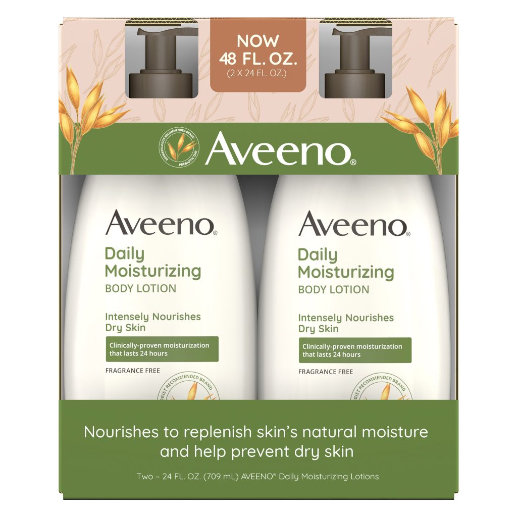 AVEENO MOISTURIZING LOTION BODY LOTION 2-PACK