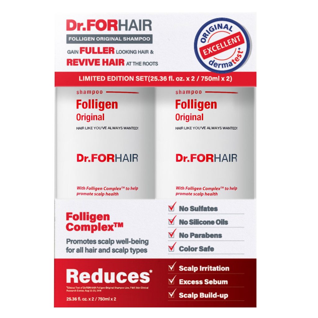 DR. FORHAIR FOLLIGEN ORIGINAL SHAMPOO 25.36 OZ 2-PK