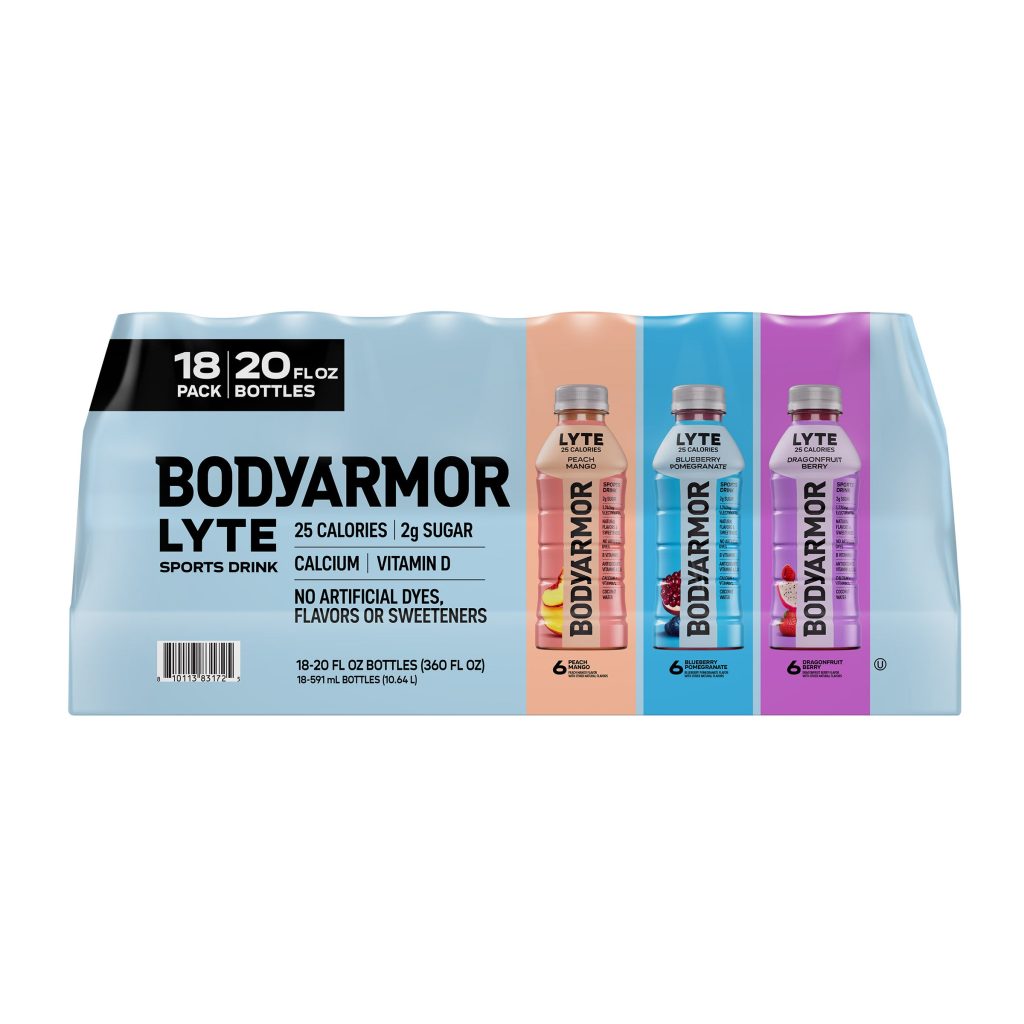 BODY ARMOR LYTE VARIETY PACK 18/20 OZ