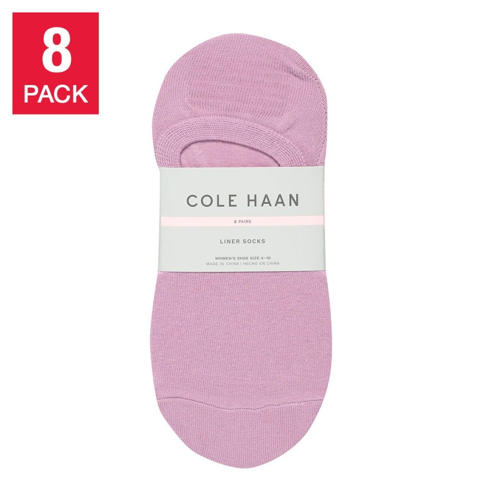 COLE HAAN WOMEN’S LINER SOCK 8PR