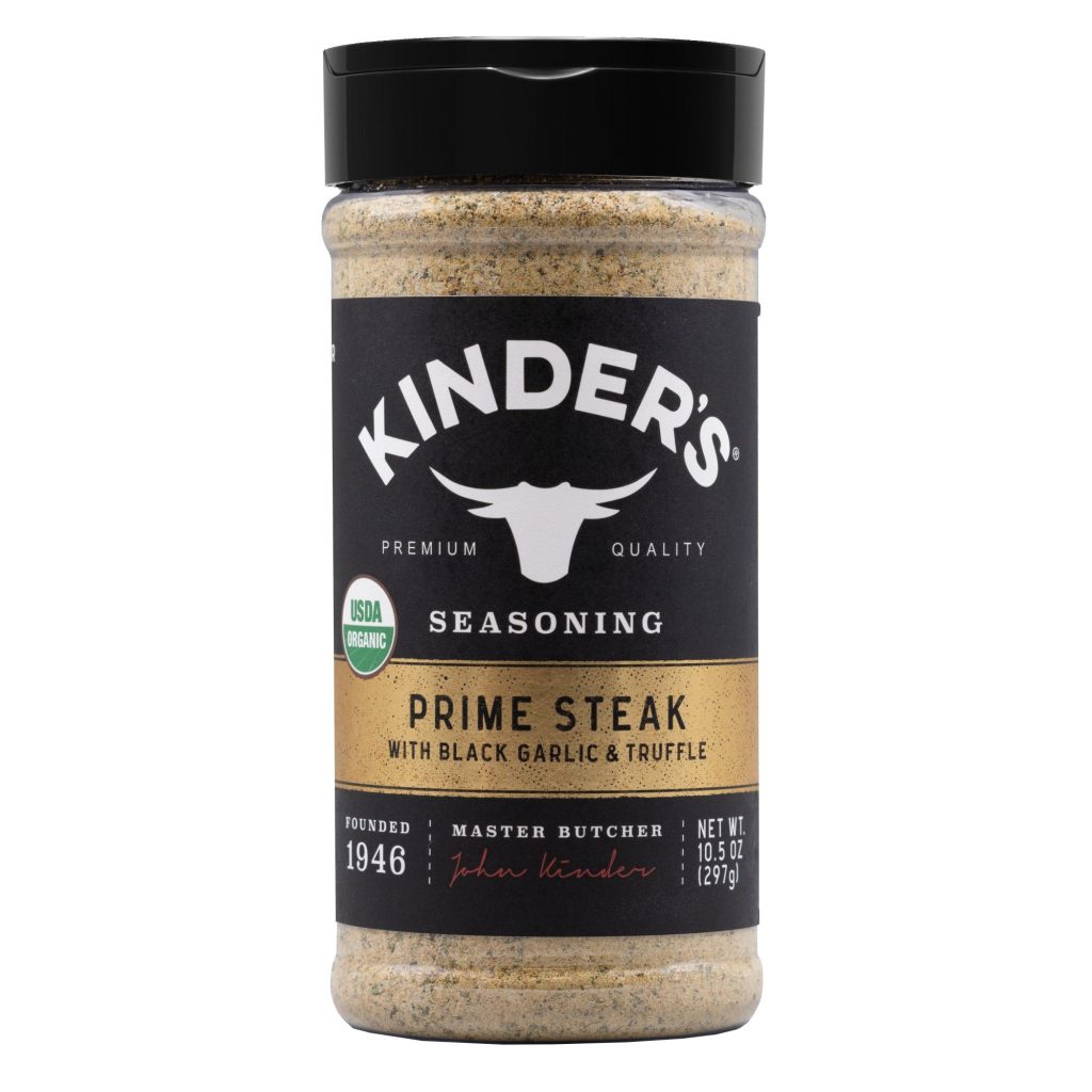 KINDER’S ORGANIC PRIME STEAK SEASONING 10.5 OZ
