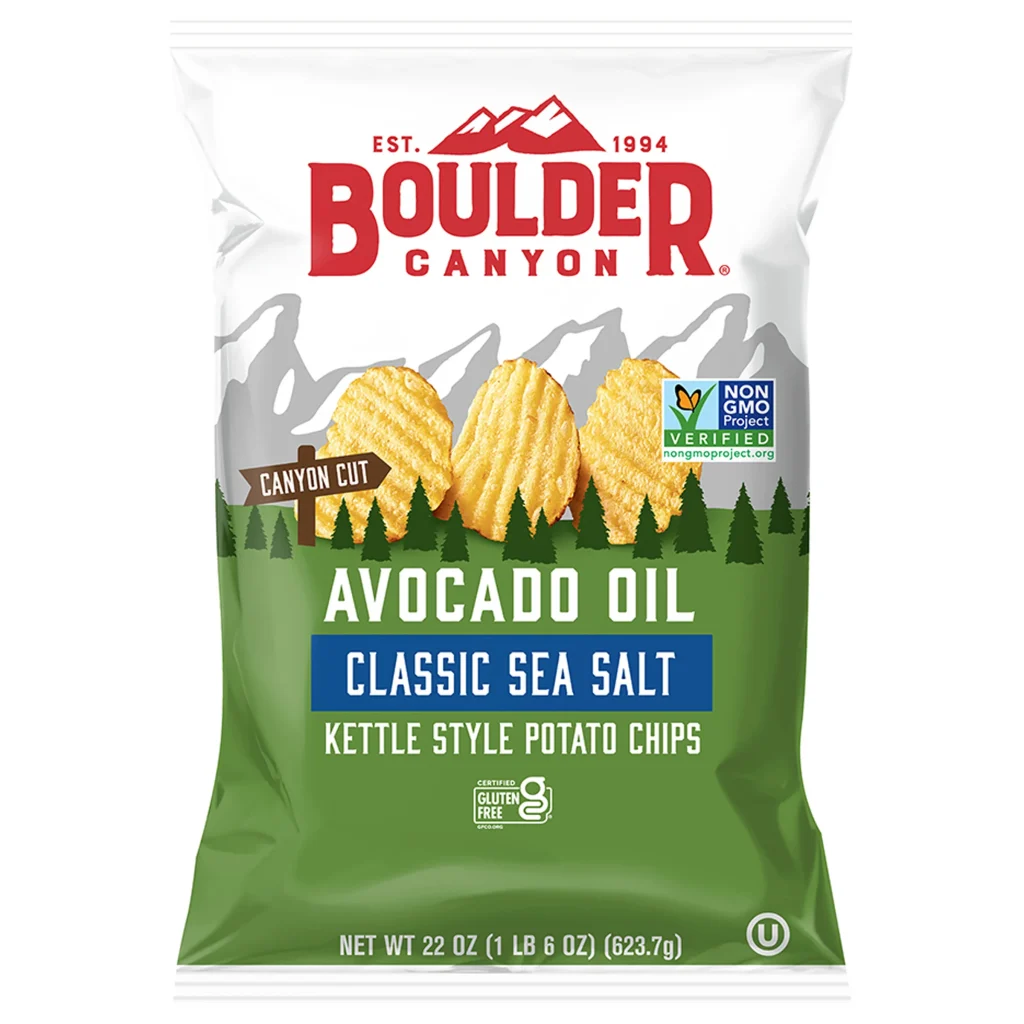 BOULDER CANYON AVOCADO OIL SEA SALT 22 OZ