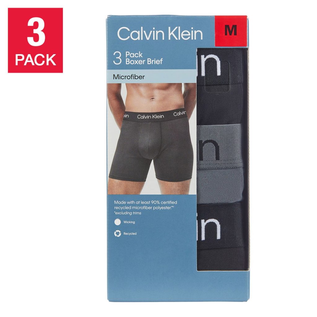 CALVIN KLEIN + MEN’S BOXER BRIEF 3PK