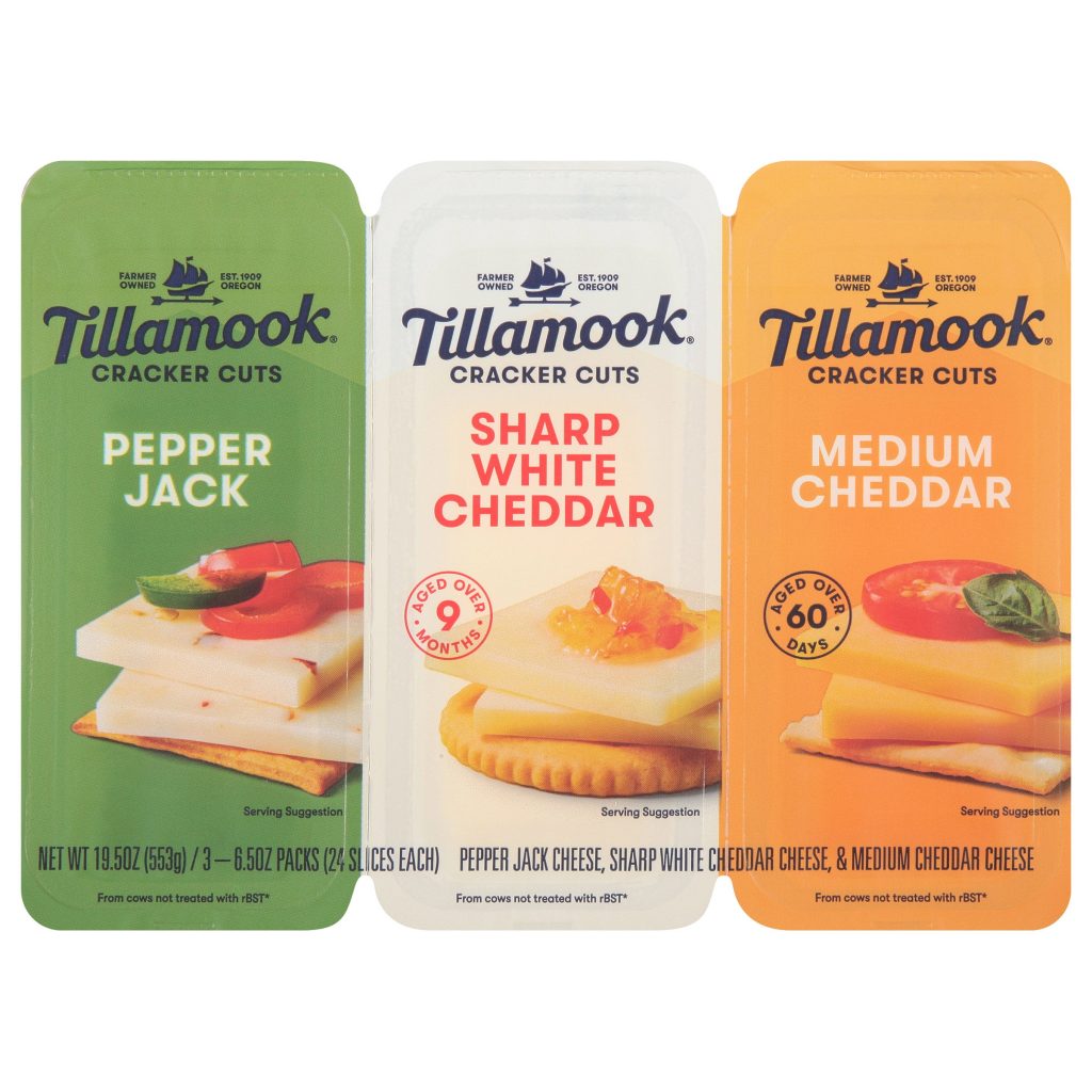 TILLAMOOK CRACKER CUT TRAY 3/6.5OZ