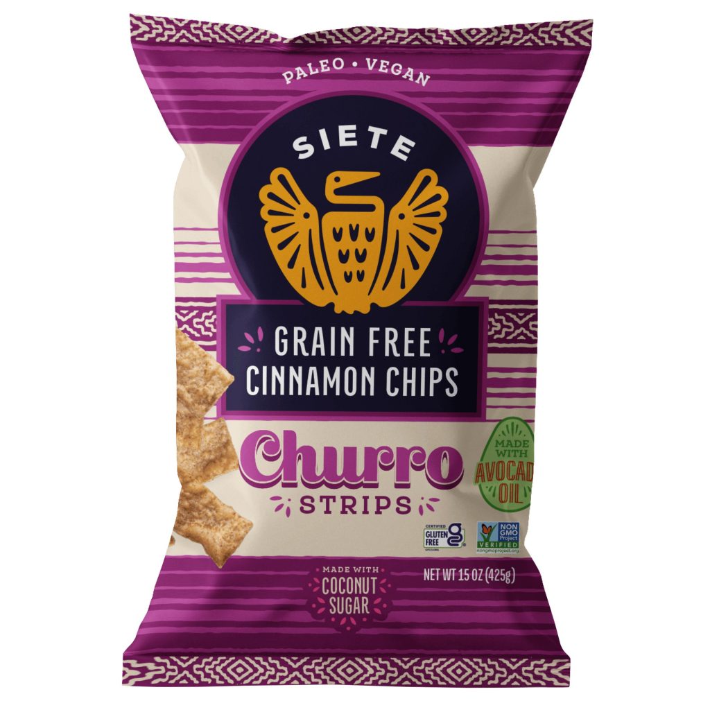 SIETE GRAIN FREE CHURRO STRIPS 15 OZ