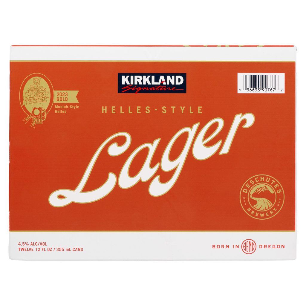 KIRKLAND SIGNATURE HELLES-STYLE LAGER OREGON 12/12OZ