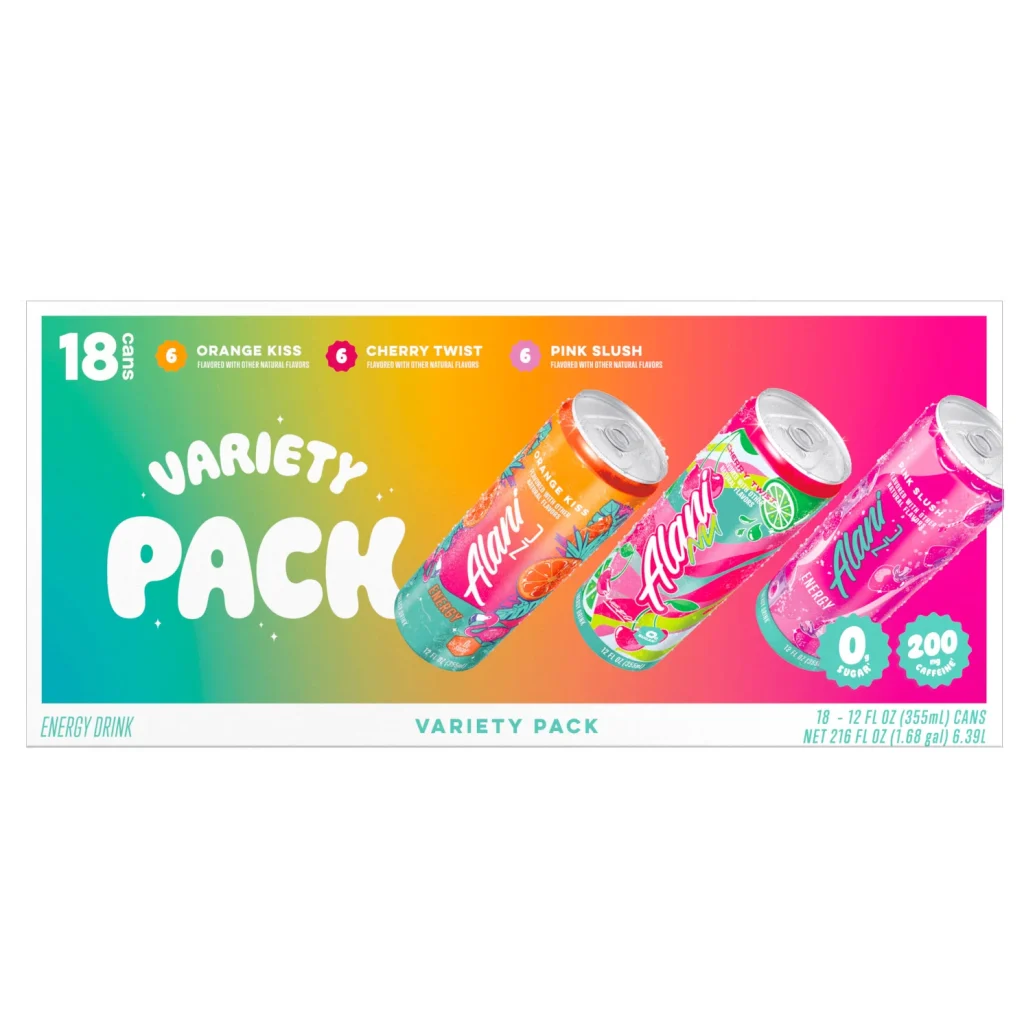 ALANI NU ENERGY VARIETY 18/12 OZ