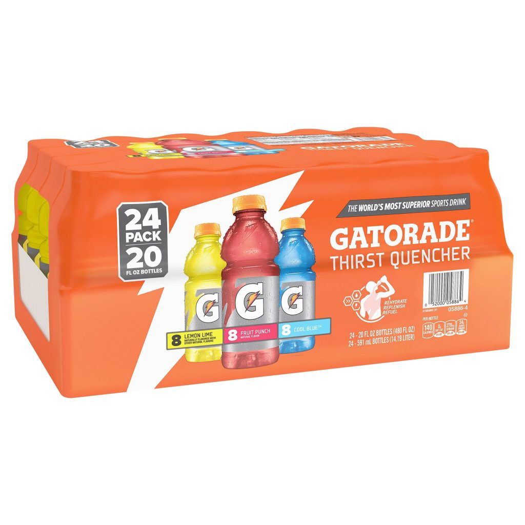 GATORADE CORE VARIETY 24/20 OZ