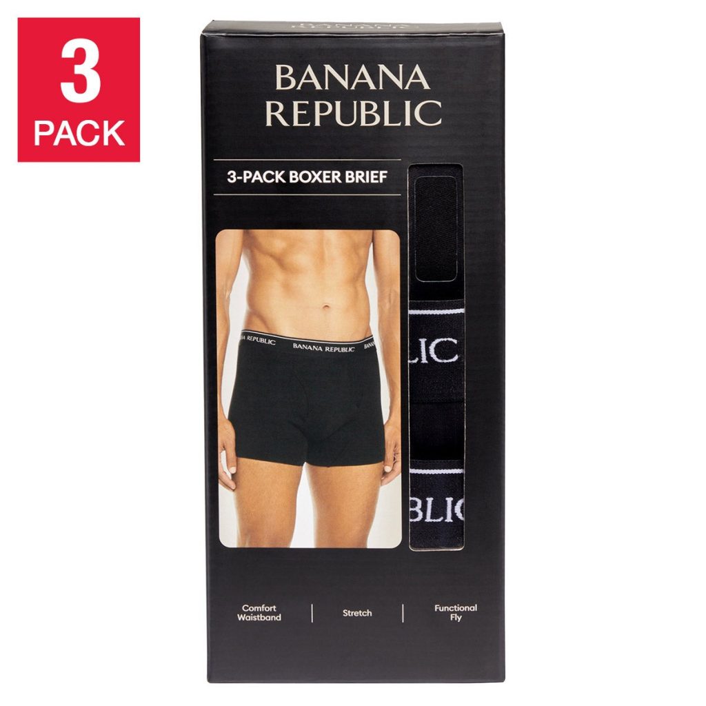 BANANA REPUBLIC + MEN’S BOXER BRIEF 3PK