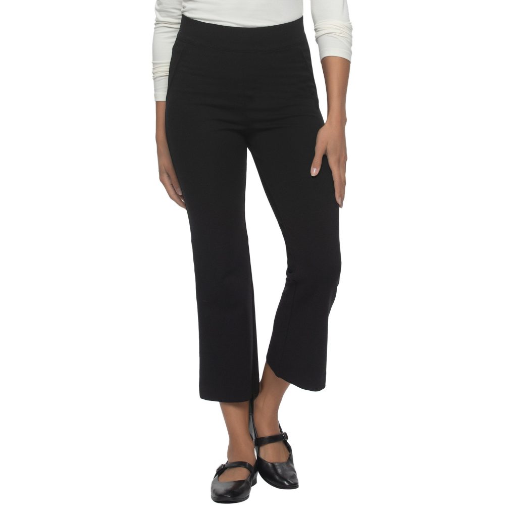 FELINA WOMEN’S TUMMY CONTROL KICK CROP PANT