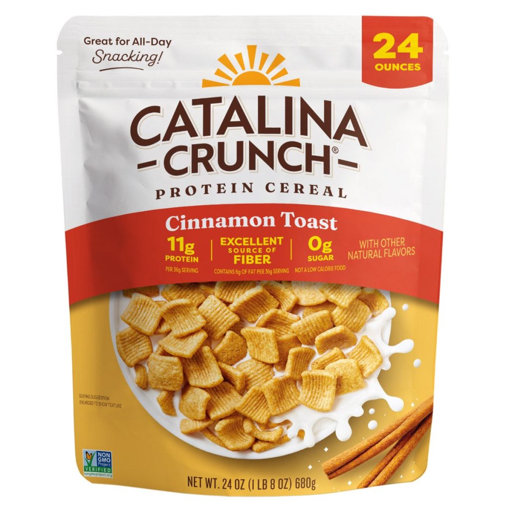 CATALINA CRUNCH KETO FRIENDLY CEREAL 24 OZ