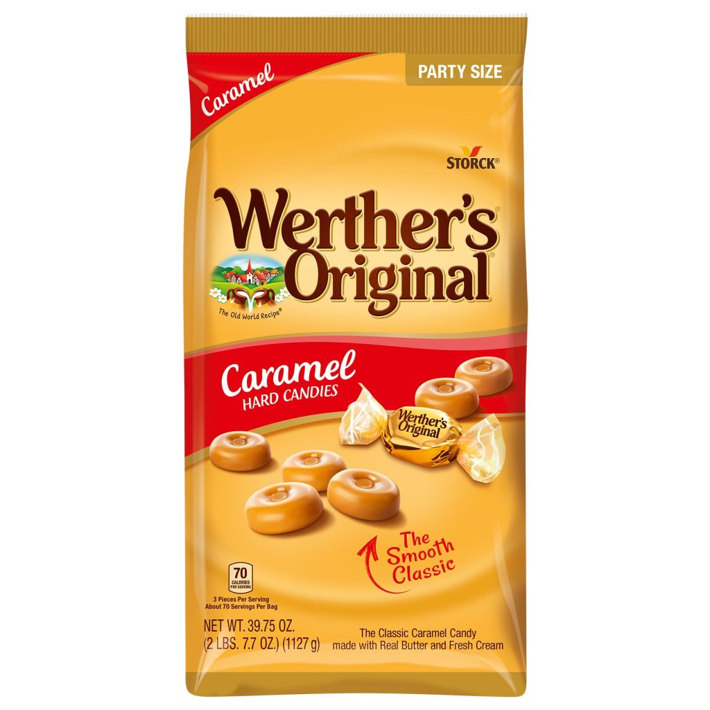 WERTHER’S ORIGINAL CARAMEL HARD CANDIES 39.75 OZ