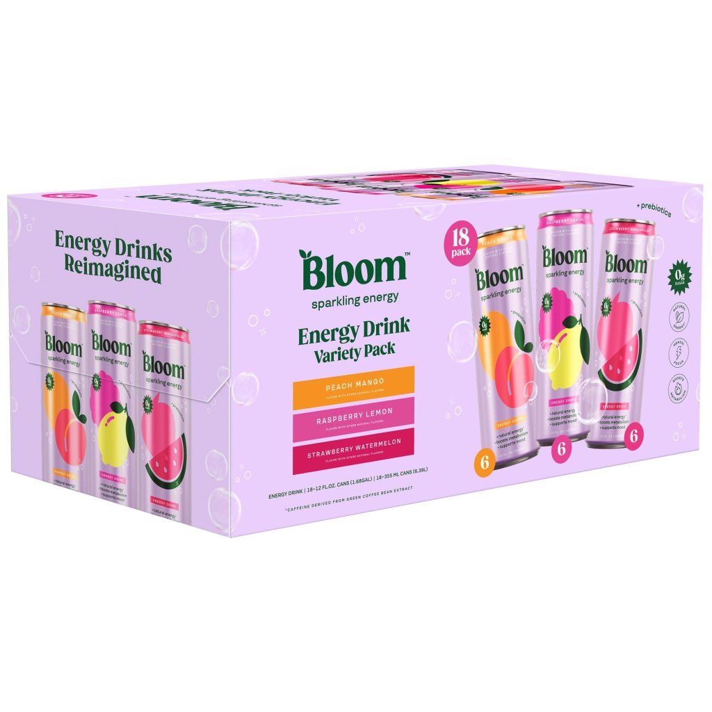 BLOOM ENERGY SPARKLING VARIETY 18/12 OZ