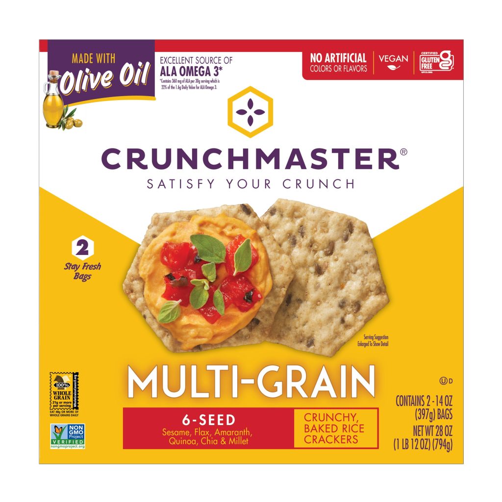 CRUNCHMASTER MULTI-GRAIN CRACKERS 2/14 OZ